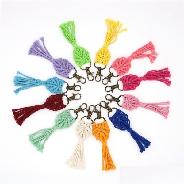 keychains lanyards tassel rame keychains boho handmade key holder bag car hanging jewelry gifts cotton rope woven keychain drop de dhw3b, Silver
keychains lanyards tassel rame keychains boho handmade key holder bag car hanging jewelry gifts cotton rope woven keychain drop de dhw3b, Silver