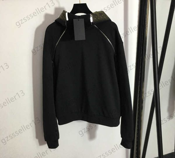 womens hoodie letter webbing stitching double zipper design high neck long sleeve hoodie cool sa casual style hooded sweatshirtsspring autum, Black
womens hoodie letter webbing stitching double zipper design high neck long sleeve hoodie cool sa casual style hooded sweatshirtsspring autum, Black