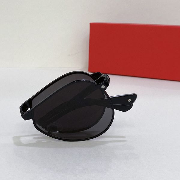 sunglasses for men women summer 0265 folding glasses style anti-ultraviolet retro plate metal oval frame random box, White;black
sunglasses for men women summer 0265 folding glasses style anti-ultraviolet retro plate metal oval frame random box, White;black