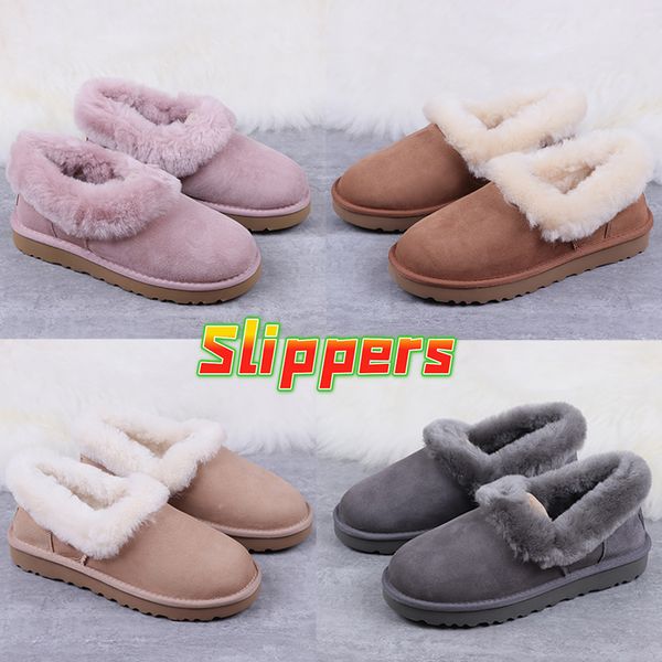 with box australia designer slippers womens slides nita calfskin fur slipper sand pink chestnut grey chestnut winter snow boots luxury women, Black
with box australia designer slippers womens slides nita calfskin fur slipper sand pink chestnut grey chestnut winter snow boots luxury women, Black