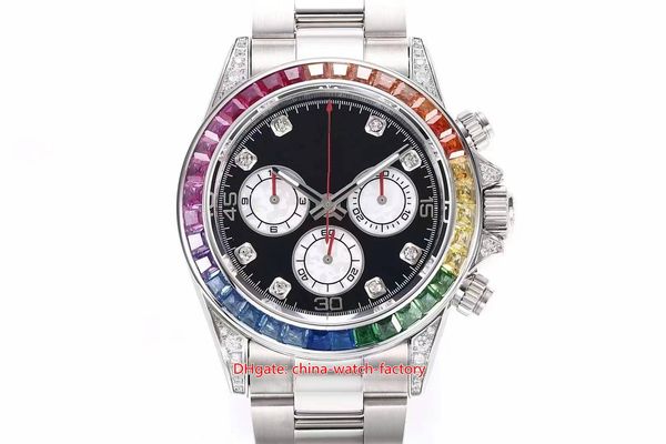 super quality mens watch chronograph workin cal.4130 movement 40mm cosmograph 16599 rbow diamond gem beze 18k gold watches mechanical automa, Slivery;brown
super quality mens watch chronograph workin cal.4130 movement 40mm cosmograph 16599 rbow diamond gem beze 18k gold watches mechanical automa, Slivery;brown