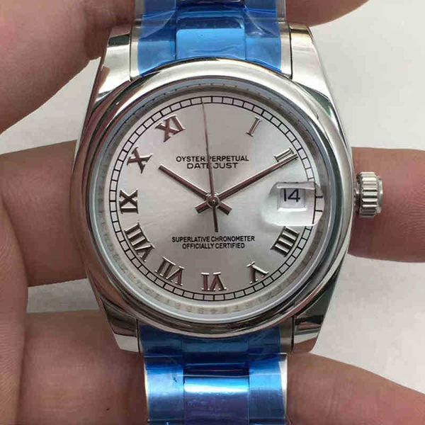 es date aaaaa luxury mens mechanical watch gong bai railway track full automatic swiss es wristwatch, Slivery;brown
es date aaaaa luxury mens mechanical watch gong bai railway track full automatic swiss es wristwatch, Slivery;brown