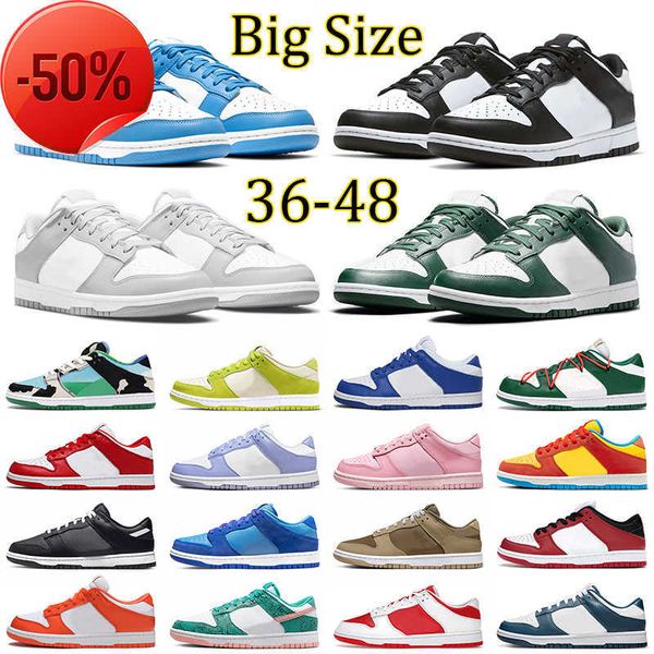 2022 dunkes casual shoes big size 36-48 triple pink panda mummy unc coast team green pandas sb dunks grey fog men women trainers outdoor, Black
2022 dunkes casual shoes big size 36-48 triple pink panda mummy unc coast team green pandas sb dunks grey fog men women trainers outdoor, Black