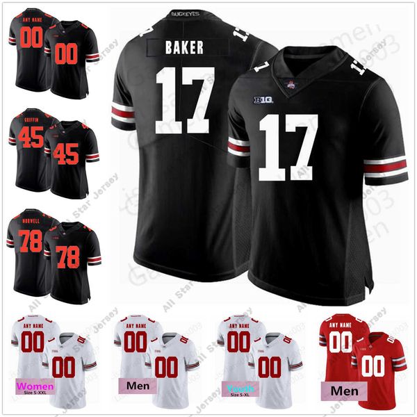 american college football wear cusom ohio state buckeyes jersey osu ncaa college football 2 jk dobbins red 17 chris olave stitched jerseys a, Black
american college football wear cusom ohio state buckeyes jersey osu ncaa college football 2 jk dobbins red 17 chris olave stitched jerseys a, Black