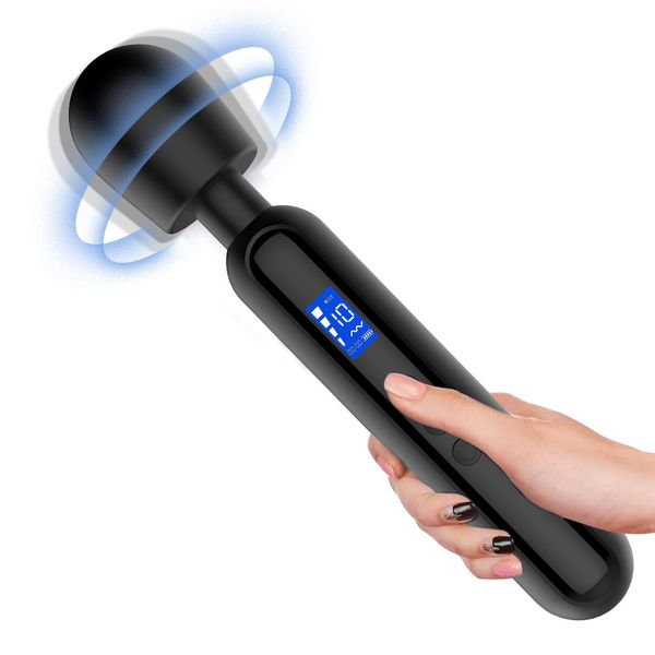 costumes huge magic wand vibrators for women usb charge big av stick female g spot massager clitoris stimulator toys for woma, Black
costumes huge magic wand vibrators for women usb charge big av stick female g spot massager clitoris stimulator toys for woma, Black