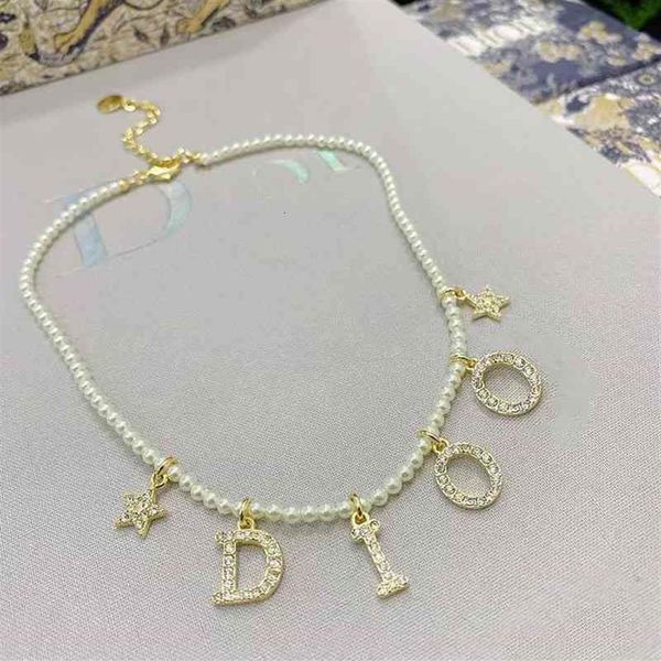 dio 2021 new d family pearl letter star studded tassel necklace strong fashion celebrity heavy industry clavicle chain269f, Silver
dio 2021 new d family pearl letter star studded tassel necklace strong fashion celebrity heavy industry clavicle chain269f, Silver