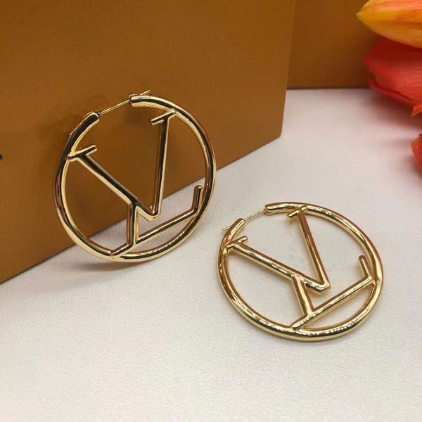 hoop earrings fashion stud big circle earings designer earring for womens jewelry women designers gold sliver valentine's day gift luxu, Golden;silver
hoop earrings fashion stud big circle earings designer earring for womens jewelry women designers gold sliver valentine's day gift luxu, Golden;silver