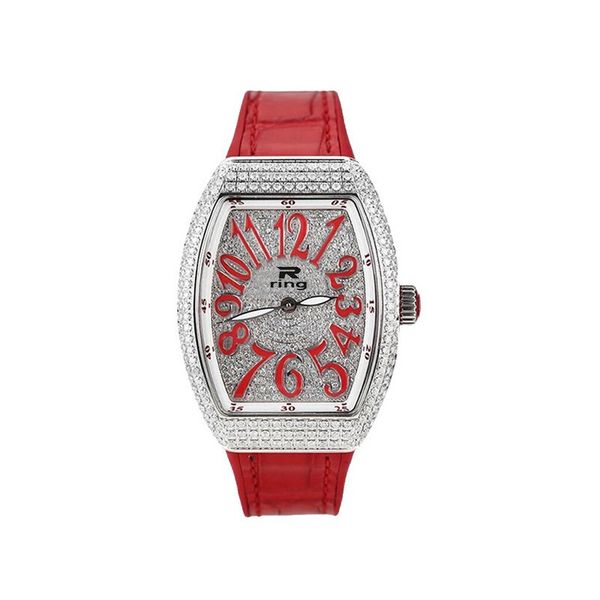 fashionable women's diamond watch star shaped bucket more comfortable to wear waterproof and wear-resistant rubber strap, Slivery;brown
fashionable women's diamond watch star shaped bucket more comfortable to wear waterproof and wear-resistant rubber strap, Slivery;brown