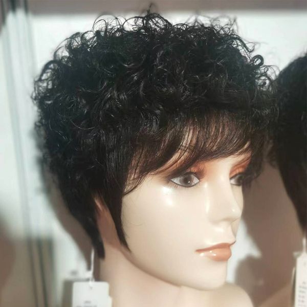 factory wholesale wig sets short hair female curly hair middle-aged and elderly wigs head set, Black;brown
factory wholesale wig sets short hair female curly hair middle-aged and elderly wigs head set, Black;brown