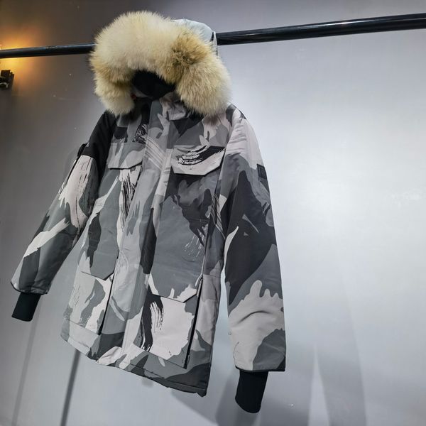2023 winter goose down coat mens fashion parka waterproof windser advanced fabric thick doudoune with real wolf fur keep, Black
2023 winter goose down coat mens fashion parka waterproof windser advanced fabric thick doudoune with real wolf fur keep, Black