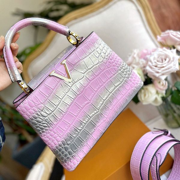 handbags tote bag fashion women shoulder bags alligator leather crossbody purse metal hardware hasp interior compartment cell phone pocket r
handbags tote bag fashion women shoulder bags alligator leather crossbody purse metal hardware hasp interior compartment cell phone pocket r