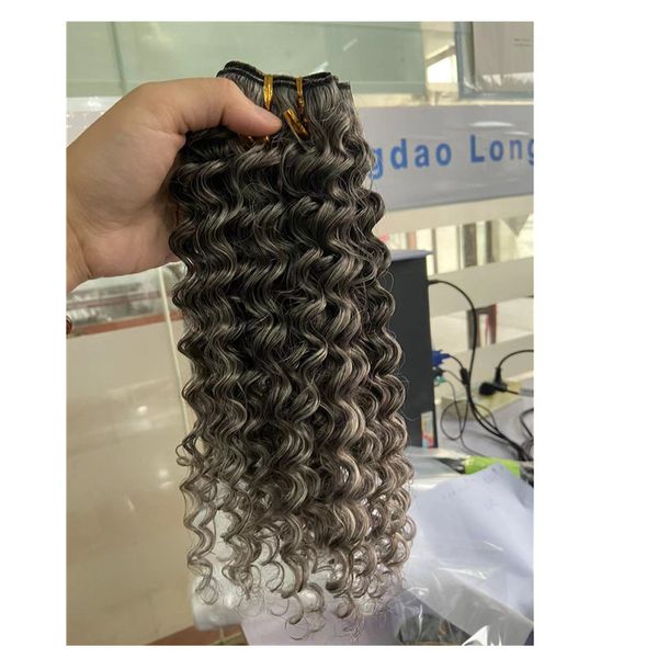 natural grey human hair bundle extension silver darker gray brazilian deep wave curly weaving for braiding salt and pepper custom highlights, Black;brown
natural grey human hair bundle extension silver darker gray brazilian deep wave curly weaving for braiding salt and pepper custom highlights, Black;brown