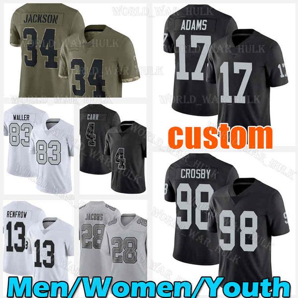 17 davante adams football jersey 98 maxx crosby 34 bo jackson 83 darren waller 4 derek carr josh jacobs hunter renfrow charles woodson las v, Black;red
17 davante adams football jersey 98 maxx crosby 34 bo jackson 83 darren waller 4 derek carr josh jacobs hunter renfrow charles woodson las v, Black;red