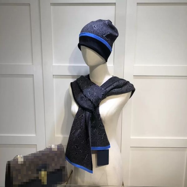 2023 men women winter 2 piece design caps shawl designer hats scarves wool beanie wrap scarfs 666, Blue;gray
2023 men women winter 2 piece design caps shawl designer hats scarves wool beanie wrap scarfs 666, Blue;gray