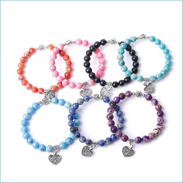 charm bracelets seven chakras imperial stone bracelet heart charms women men yoga hand string jewelry friendship gift drop delivery dhtvo, Golden;silver
charm bracelets seven chakras imperial stone bracelet heart charms women men yoga hand string jewelry friendship gift drop delivery dhtvo, Golden;silver