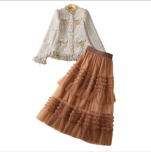 1009 xxl 2022 autumn two piece dress long sleeve empire fashion brand same style short skirt crew neck solid sh, White
1009 xxl 2022 autumn two piece dress long sleeve empire fashion brand same style short skirt crew neck solid sh, White