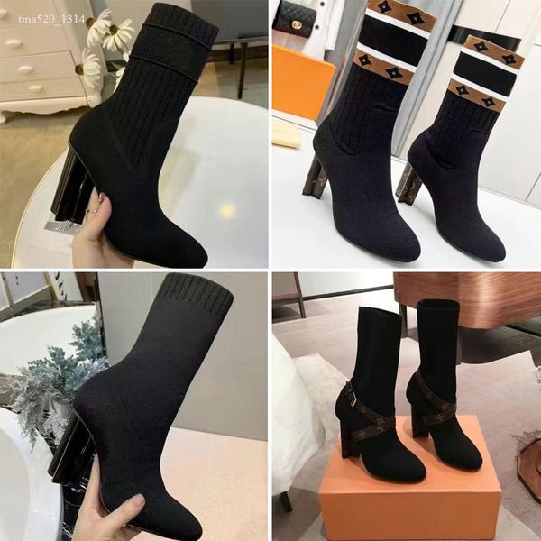 heel boots elastic boot women shoes high heels winter socks heeled knitted designer alphabetic lady letter thick, Black
heel boots elastic boot women shoes high heels winter socks heeled knitted designer alphabetic lady letter thick, Black