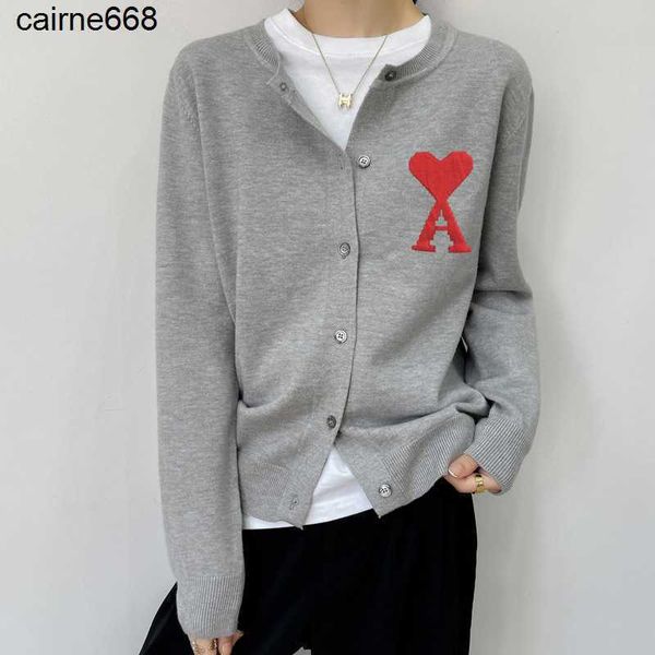 women's sweaters designer spring autumn knitted cardigan women's round neck sweater amis coat short solid color loose sweater, White;black
women's sweaters designer spring autumn knitted cardigan women's round neck sweater amis coat short solid color loose sweater, White;black