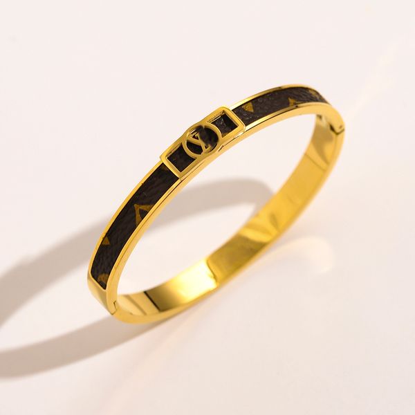 europe america fashion style bracelets with steel seal women bangle luxury designer jewelry 18k gold plated stainless steel wedding lovers g, Black
europe america fashion style bracelets with steel seal women bangle luxury designer jewelry 18k gold plated stainless steel wedding lovers g, Black