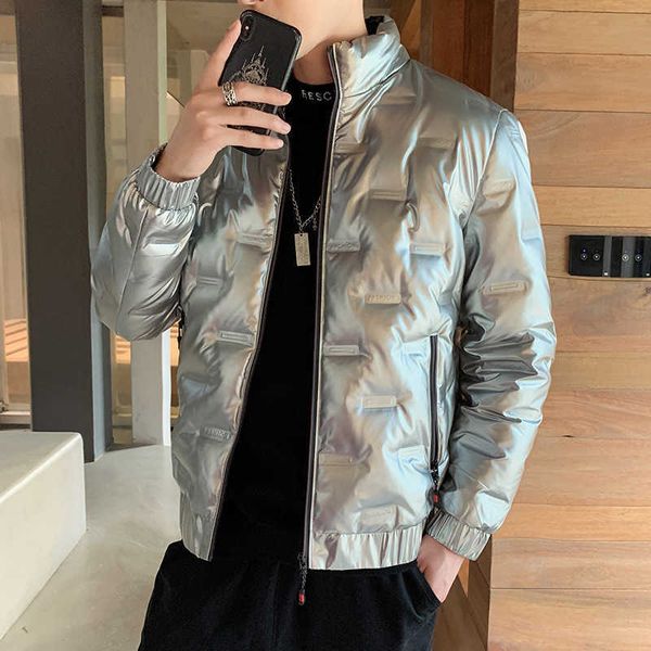 autumn and winter men's stand collar light trend up down short jacket warm coat, Black
autumn and winter men's stand collar light trend up down short jacket warm coat, Black