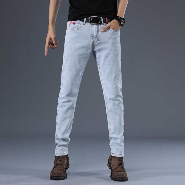 autumn and winter jeans men's 2022 elastic fashion slim fit feet warm thickened long pants, Blue
autumn and winter jeans men's 2022 elastic fashion slim fit feet warm thickened long pants, Blue