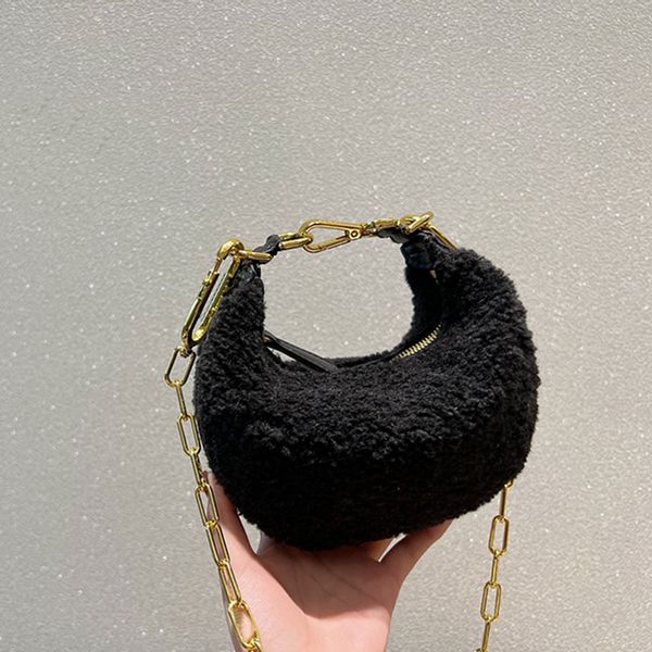 wool half moon graphy bag women crossbody shoulder bags gold hardware removable chain zipper closure bottom brand letter solid color clutch
wool half moon graphy bag women crossbody shoulder bags gold hardware removable chain zipper closure bottom brand letter solid color clutch