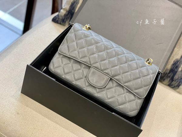 shoulder bag luxury tote purses brand handbag message bags genuine leather crossbody 5a quality caviar designer cf size 25cm gold chain flap 
shoulder bag luxury tote purses brand handbag message bags genuine leather crossbody 5a quality caviar designer cf size 25cm gold chain flap