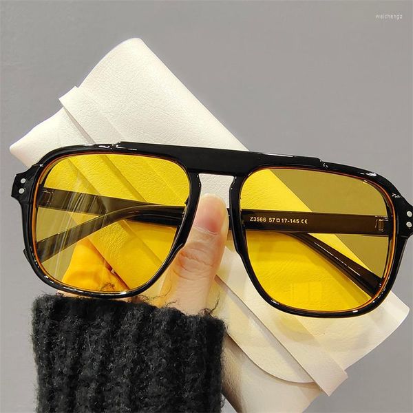 

Sunglasses 2022 Oversize Frame Fashion Women Men Driving Cycling Sport Sun Glasses Vintage Brand Design Shades Eyewear UV400 7CEQ