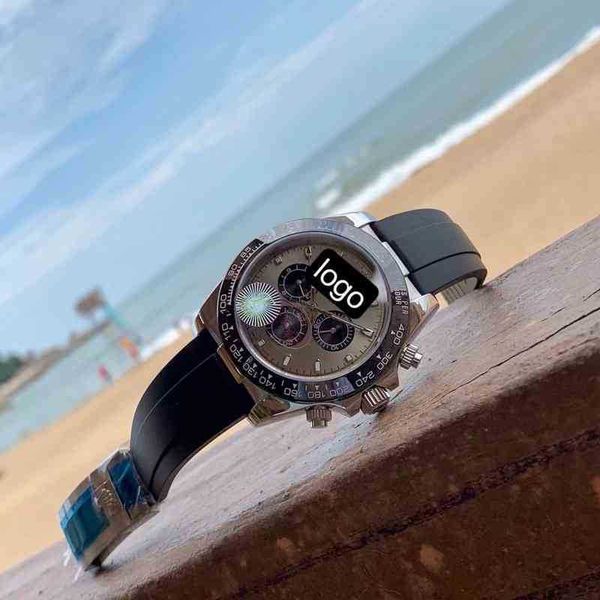 labor men's daytonas series watch 7750 multifunctional timing and scoring automatic mechanical waterproof leisure watch size 40mm, Slivery;brown
labor men's daytonas series watch 7750 multifunctional timing and scoring automatic mechanical waterproof leisure watch size 40mm, Slivery;brown