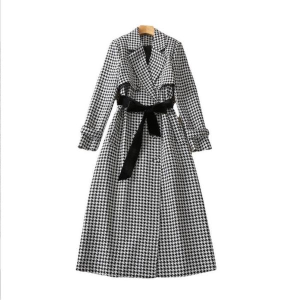 1022 xxl 2022 autumn women's jackets coat long sleeve crew neck tweed plaid black fashion womens clothes sh, Black;brown
1022 xxl 2022 autumn women's jackets coat long sleeve crew neck tweed plaid black fashion womens clothes sh, Black;brown
