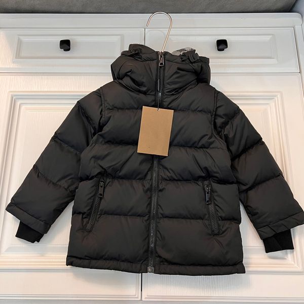 2022 designer baby boys girls coats autumn winter brand kids detachable down jacket feather with hood children casual jackets toddler child, Blue;gray
2022 designer baby boys girls coats autumn winter brand kids detachable down jacket feather with hood children casual jackets toddler child, Blue;gray