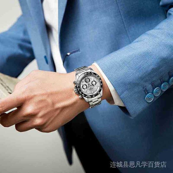 luxury mechanical watch for men wristwatches business sports panda eye quartz stainless steel strap swiss geneva es, Slivery;black
luxury mechanical watch for men wristwatches business sports panda eye quartz stainless steel strap swiss geneva es, Slivery;black