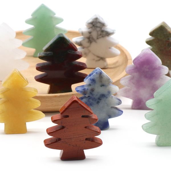 natural healing crystal stone mini christmas tree decoration aventurine quartz christmas room ornament, Black
natural healing crystal stone mini christmas tree decoration aventurine quartz christmas room ornament, Black