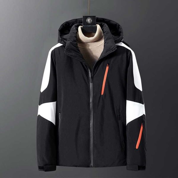 winter down jacket men's coat 2022 new thickened personality trend handsome student clothes, Black
winter down jacket men's coat 2022 new thickened personality trend handsome student clothes, Black