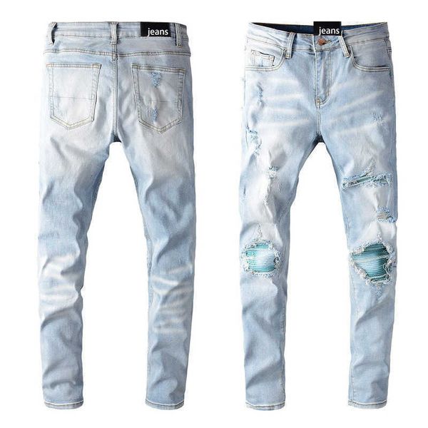 designer ripped y2k jeans mens high street fashion brand light blue colorful patch pants slim fit small foot denim 645 skinny low waist
designer ripped y2k jeans mens high street fashion brand light blue colorful patch pants slim fit small foot denim 645 skinny low waist