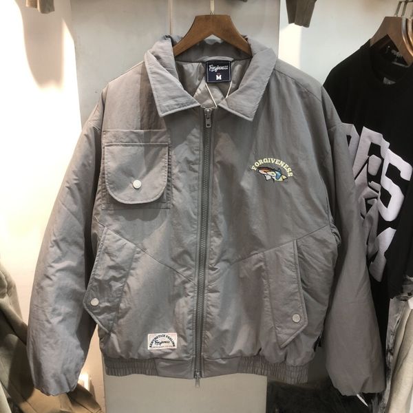 2023 winter coat cotton embroidery multi pocket men's loose zip casual jacket, Black;brown
2023 winter coat cotton embroidery multi pocket men's loose zip casual jacket, Black;brown