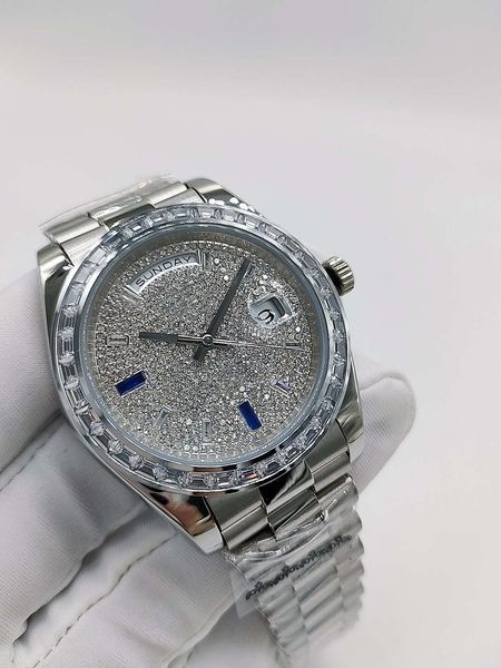 mens watches automatic 2813 movement stainless steel man wristwatches fashion mechanical men's watch 41mm diamond bezel business male c, Slivery;brown
mens watches automatic 2813 movement stainless steel man wristwatches fashion mechanical men's watch 41mm diamond bezel business male c, Slivery;brown