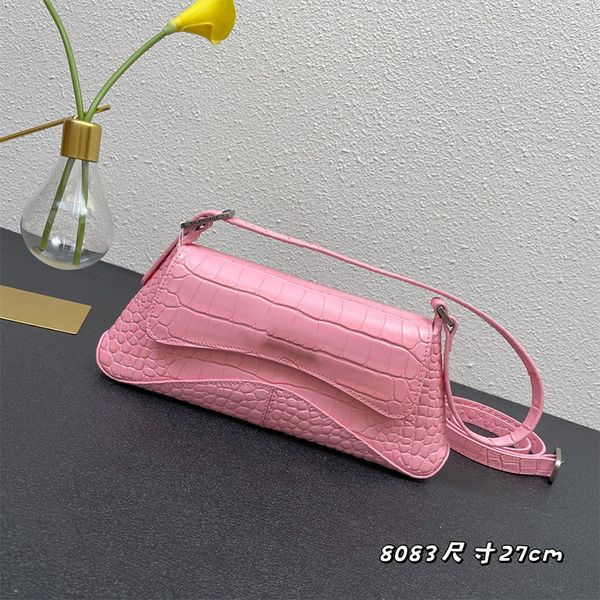 crocodile grain designer bags fashion woman tote bags wallet restoring hardware flip cover underarm bag appearance shows a half moon shape p
crocodile grain designer bags fashion woman tote bags wallet restoring hardware flip cover underarm bag appearance shows a half moon shape p
