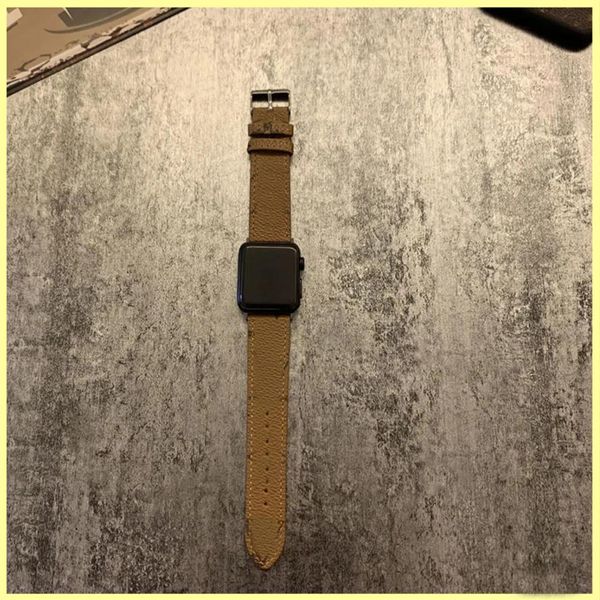 luxury designer leather watchband for apple watch 6 5 4 se band sport leather bracelet 40mm 42mm 38mm strap for iwatch series 3 2 1 211299y, Black;brown
luxury designer leather watchband for apple watch 6 5 4 se band sport leather bracelet 40mm 42mm 38mm strap for iwatch series 3 2 1 211299y, Black;brown