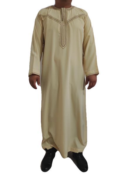 2022 latest middle east muslim arab round neck robe robe men embroidered ethnic style comfortable robe, Red
2022 latest middle east muslim arab round neck robe robe men embroidered ethnic style comfortable robe, Red