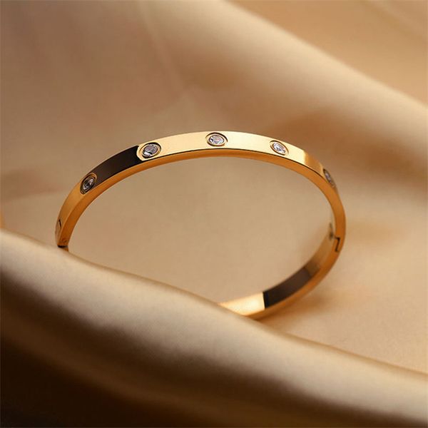 bangle screw love bracelet designer bracelets luxury jewelry women bangle 5.0 titanium steel alloy gold-plated colors gold/silver/rose never, Black
bangle screw love bracelet designer bracelets luxury jewelry women bangle 5.0 titanium steel alloy gold-plated colors gold/silver/rose never, Black