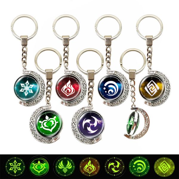 fashion animation keychains lanyards meta god eye luminous keyrings pendant double-sided rotating moon pendant metal key chain, Silver
fashion animation keychains lanyards meta god eye luminous keyrings pendant double-sided rotating moon pendant metal key chain, Silver