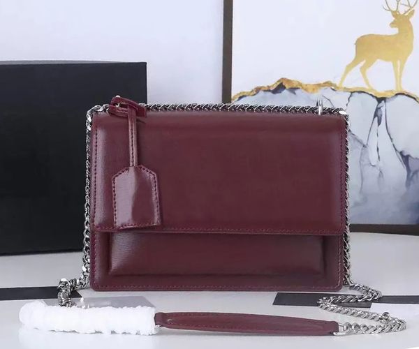 luxury designer sunset bag classic latest color women shoulder bags wine red handbag toothpick pattern leather womens cross body handbags fa
luxury designer sunset bag classic latest color women shoulder bags wine red handbag toothpick pattern leather womens cross body handbags fa