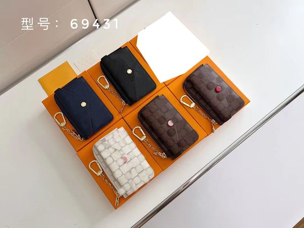 luxury wallets designer card holders wallets coin purses beautiful and atmospheric bags 69431, Red;black
luxury wallets designer card holders wallets coin purses beautiful and atmospheric bags 69431, Red;black