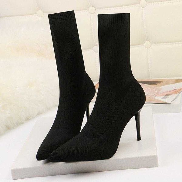 boots sock knitting stretch high heels for women fashion shoes 2022 autumn ankle booties big size lady y2210, Black
boots sock knitting stretch high heels for women fashion shoes 2022 autumn ankle booties big size lady y2210, Black