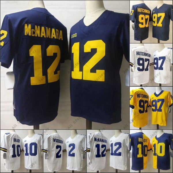 ncaa michigan woerines 97 hutchinson 12 mcnamara 10 tom brady college football charles woodson shea, Black
ncaa michigan woerines 97 hutchinson 12 mcnamara 10 tom brady college football charles woodson shea, Black