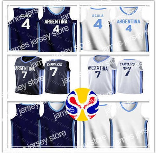 college basketball wears argentina 2019 basketball world cup jerseys 4 luis scola 29 patricio garino 7 facundo campazzo 14 gabriel deck 8 ni, Black
college basketball wears argentina 2019 basketball world cup jerseys 4 luis scola 29 patricio garino 7 facundo campazzo 14 gabriel deck 8 ni, Black