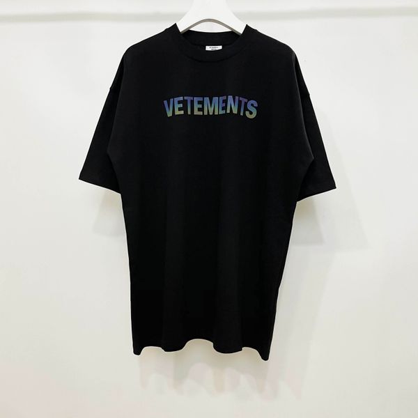 vetements color letter print men's t-shirts big logo loose fashion couple short sleeves tee, White;black
vetements color letter print men's t-shirts big logo loose fashion couple short sleeves tee, White;black