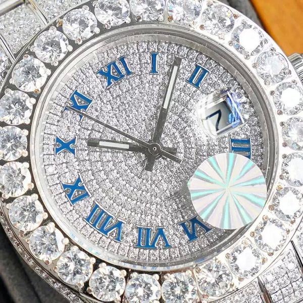 iced out watches full diamond mens watch automatic mechanical watches 40mm with diamond-studded steel ladies fashion wristwatches bracelet m, Slivery;brown
iced out watches full diamond mens watch automatic mechanical watches 40mm with diamond-studded steel ladies fashion wristwatches bracelet m, Slivery;brown