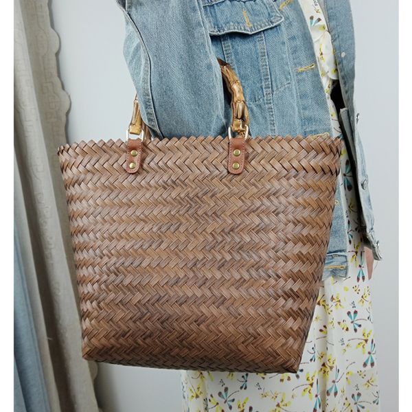 retro wrap straw knot rattan weave bag portable tote shopping basket large capacity woven bag
retro wrap straw knot rattan weave bag portable tote shopping basket large capacity woven bag